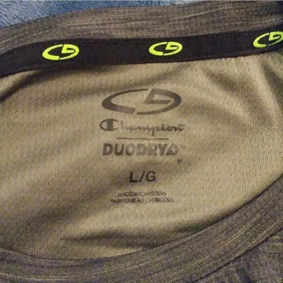 Champion Grey Athletic Running Tshirt - Picture 4 of 6